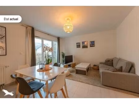 vente appartement 2 pièces 46 m² nantes (44000)