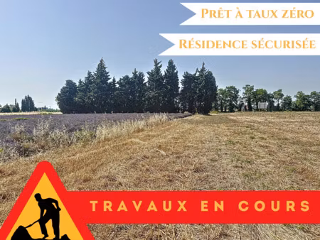 terrain constructible 15mn avignon nord