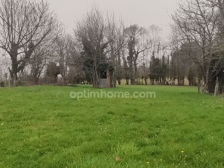 commune de mazerolles  l'arbre. beau terrain arboré avec cu de 1620 m²
