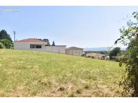 terrain 1 068 m² villieu loyes mollon