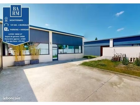 bureaux 132 m² montfermeil