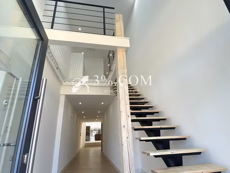 magnifique duplex de 160 m² style loft - 3 chambres et jardin