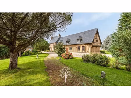 vente manoir 5 pièces 210 m² à luneray (76810)  690 000 €