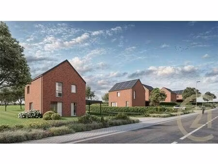 maison écoénergétique 4 façades avec jardin