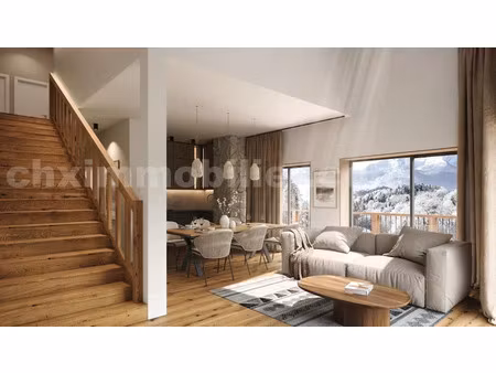 vente appartement 3 pièces 73.07 m² à les houches (74310)  700 000 €
