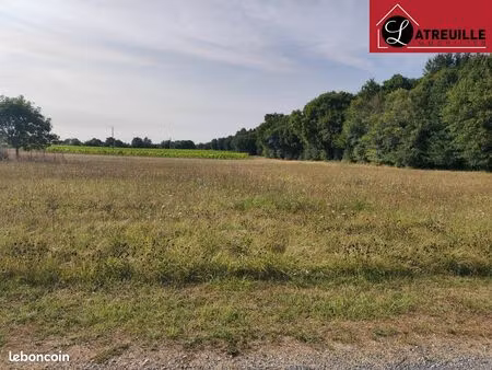 terrain 1222 m² mazerolles