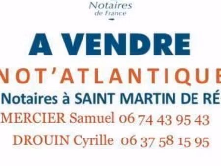 terrain 430 m² saint-martin-de-ré