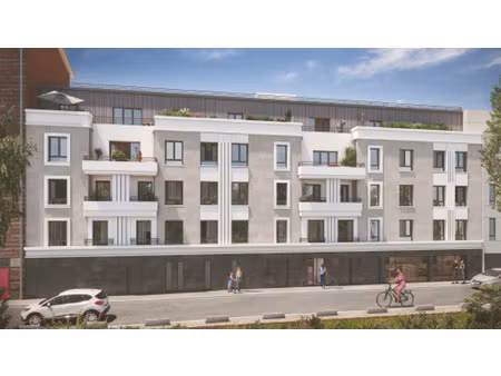 vente programme neuf t3  t4  t5 67 à 104 m² aubervilliers (93300)