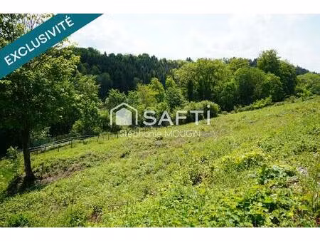 terrain à bâtir de 942 m² avec vue dégagée plein sud – commune de courtefontaine –