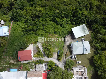 terrain de 700 m² aux abymes . vue dégagée sur la nature