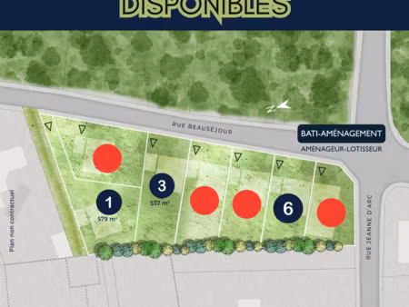 vente terrain à brem-sur-mer (85470) : à vendre / brem-sur-mer