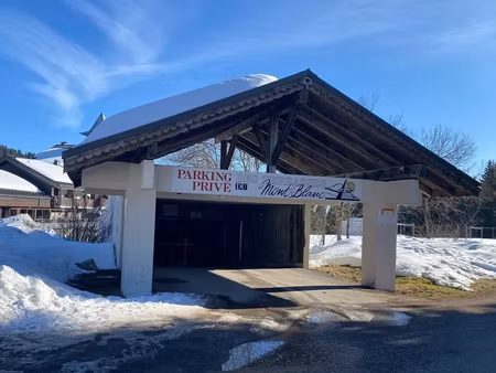 parking couvert terrasses du mont blanc