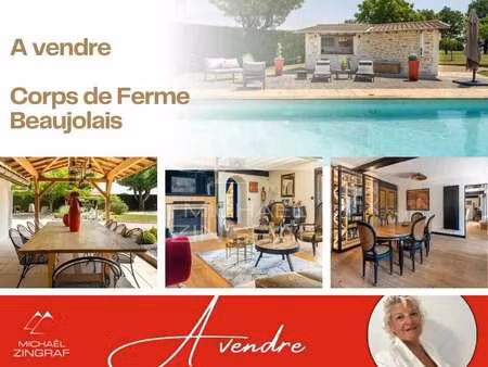 propriété de luxe à vendre à villié-morgon : 799 000 € | 230m²