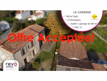 vente maison 7 pièces 140 m² montrevault-sur-èvre (49270)