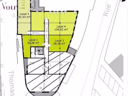 local 54 m² plougastel daoulas