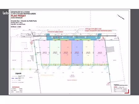 terrain à bâtir les petites loges