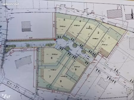terrain 1 m² st christophe des bois