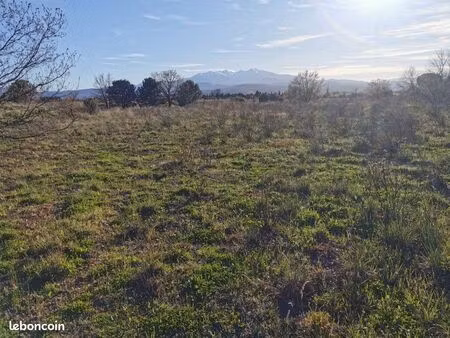 très beau terrain plat de 2ha