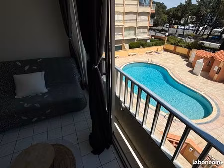vente appartement argeles avec piscine et parking  plage à 3 min à pied