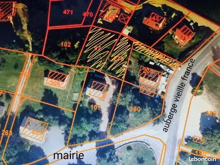 terrain constructible à labaroche