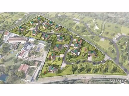 terrain 323 m² lillebonne