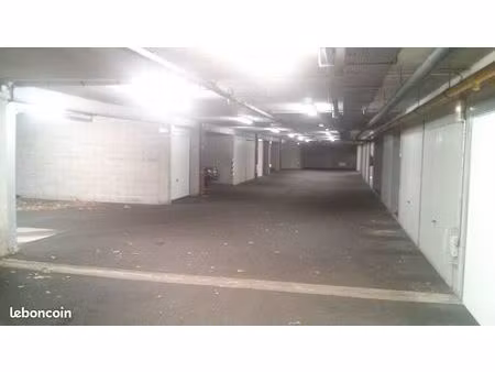 mulhouse - nouveau bassin - place de parking en sous-sol (-1)