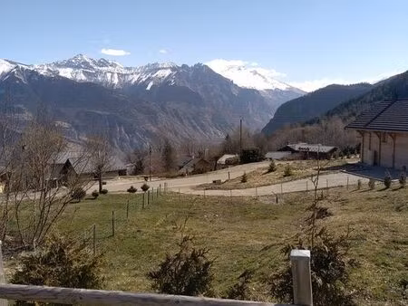 terrain constructible et viabilisé 452 m2 saint pancrace les bottières les sybelles