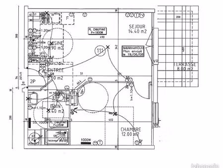 appartement 2 pièces 39 m²