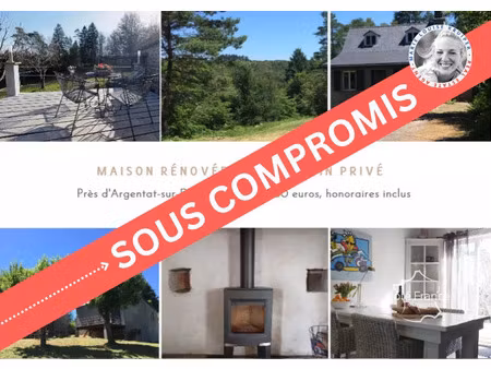 vente maison 2 pièces 53 m² saint-martin-la-méanne (19320)