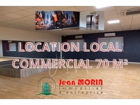 location commerce 70 m² à portes-lès-valence (26800)