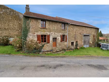 haute vienne - proche bellac - maison en pierre à rénover  grange attenante et jardin de 7