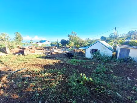 vente terrain 1360 m² saint-paul (97460)