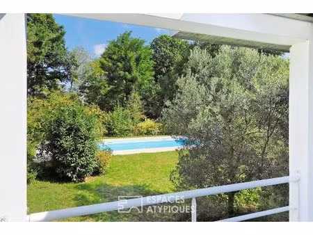 maison d'architecte avec piscine