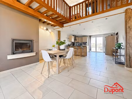 à vendre maison individuelle en pierre avec jardin et garage à