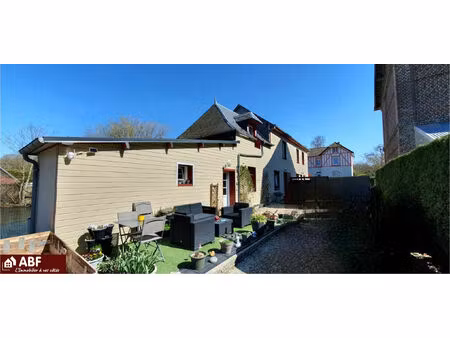 vente immeuble 125 m² ouville-la-rivière (76860)