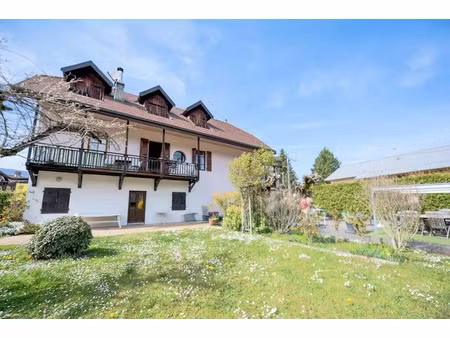 vente maison 9 pièces 200m2 saint-jorioz 74410 - 1105000 € - surface privée