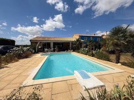 vente maison 7 pièces 158 m² benet (85490)