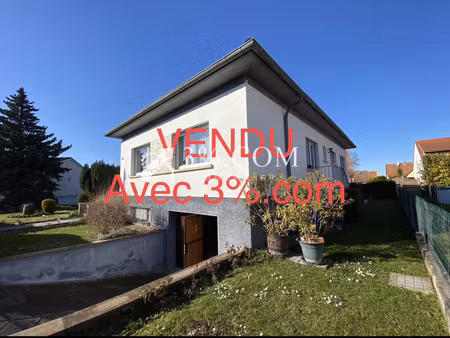 3%.com - en exclusivité à ittenheim  belle maison individuelle 5 pièces d’environ 122m² av