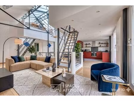 loft industriel sous verrière