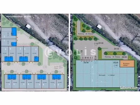 local d'activité 3 700 m²