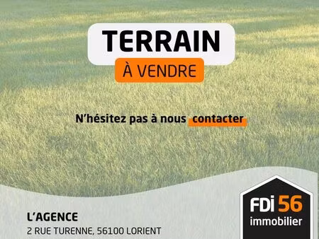 terrain 850 m² plumeliau