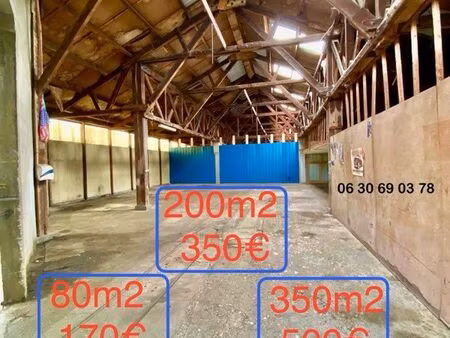 espace de stockage ou atelier : parfait pour vos projets