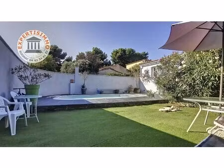 rognac - maison t4 avec piscine et stationnement