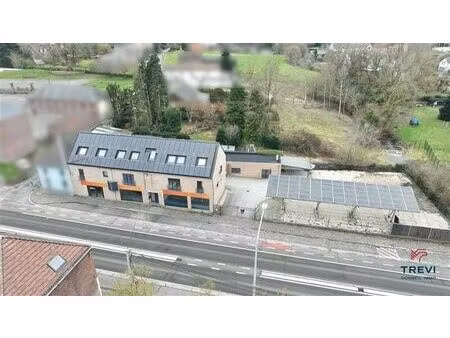 immeuble commercial + terrain à bâtir