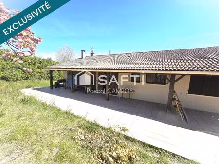 maison plein pied 89m² sur un terrain de 2202m²