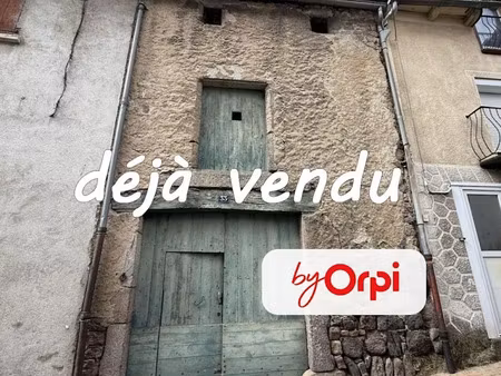 vente maison 2 pièces 80 m² à saint-chély-d'apcher (48200)  15 000 €