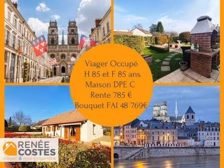 viager occupé - f85-h85 ans - pithiviers (45300)