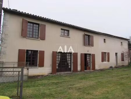 vente maison 6 pièces 180 m² les adjots (16700)