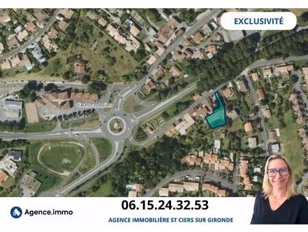 vente terrain 885 m² saintes (17100)