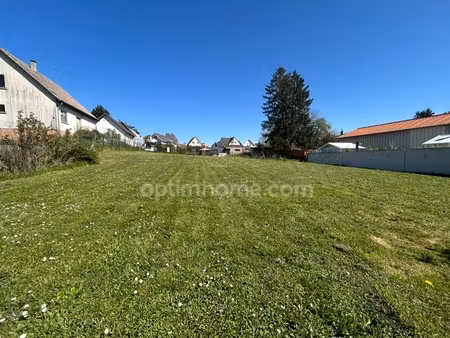 heimsbrunn  quartier résidentiel  terrain de construction 10ares  libre d'architecte et de